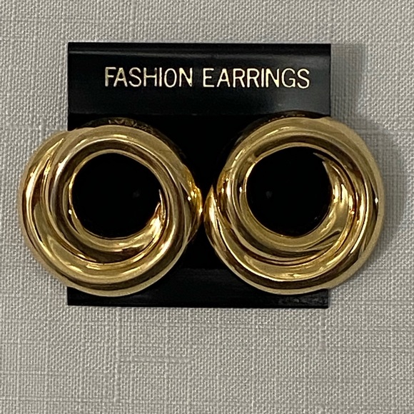 Fashion earrings gold - Picture 1 of 2